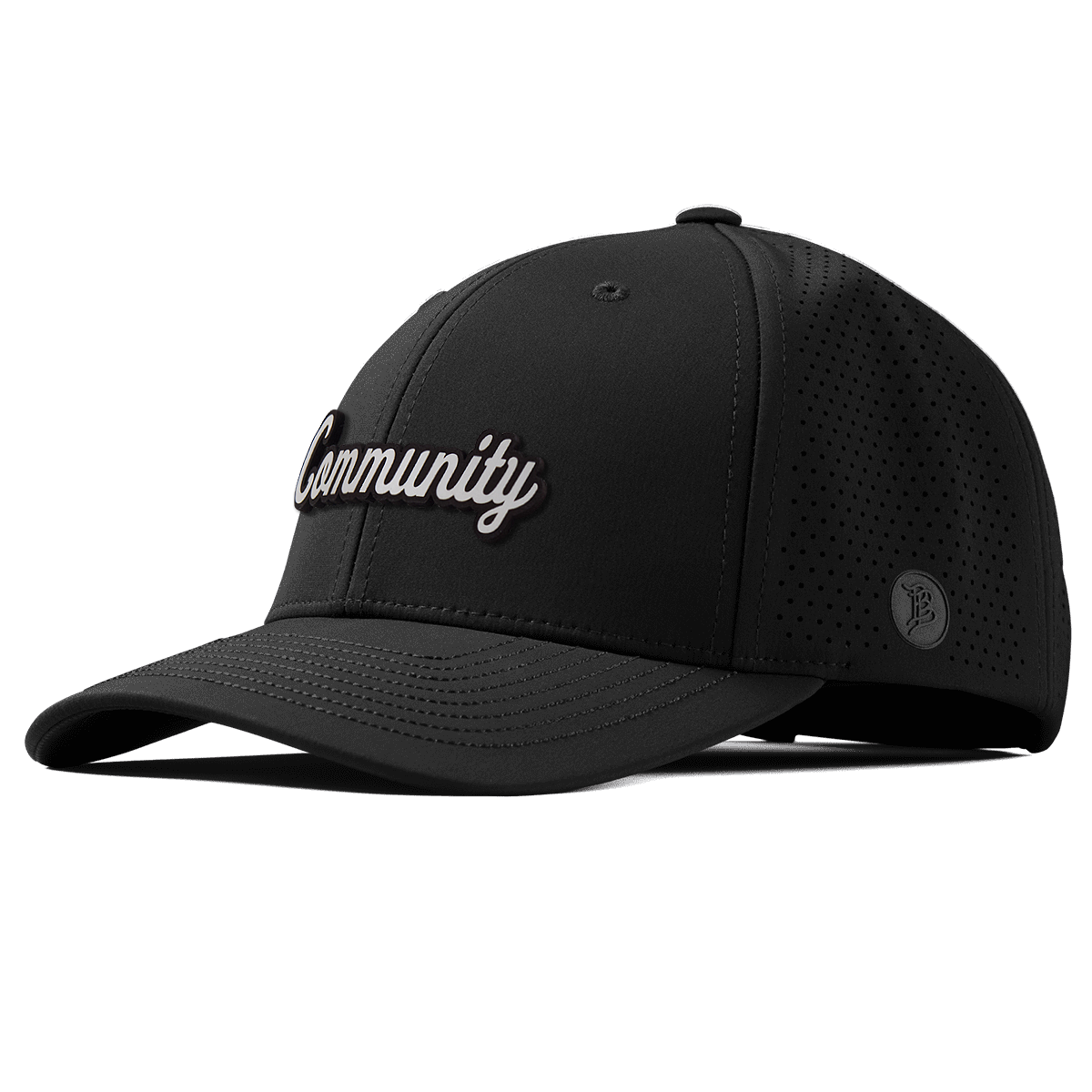 Community Script White Elite Curved Black