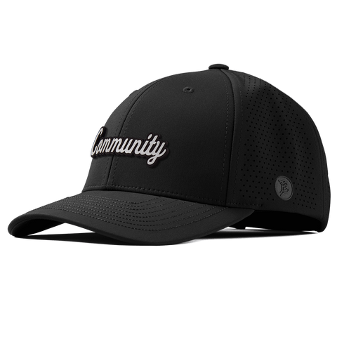 Community Script White Elite Curved Black