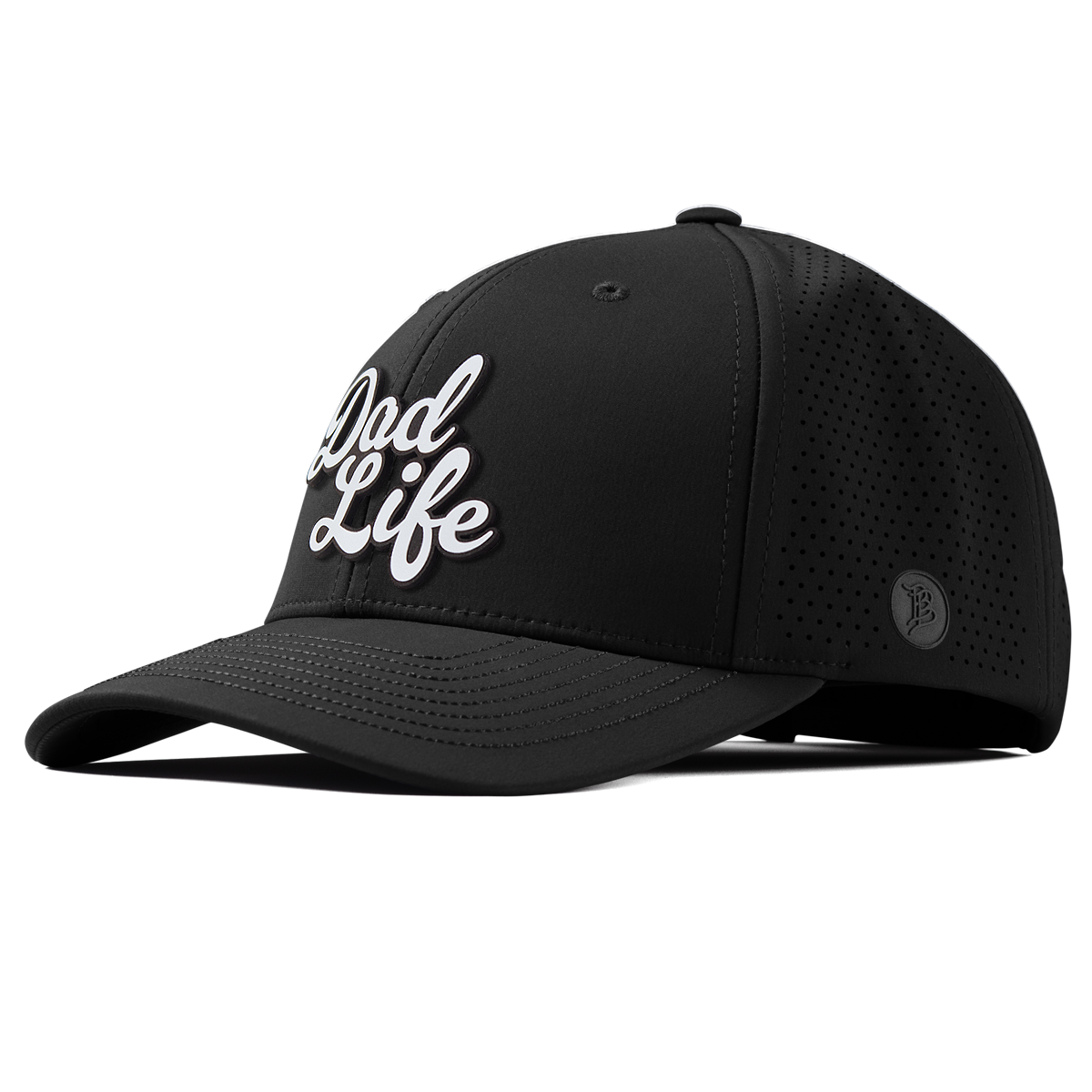 Dad Life Script Elite Curved Black