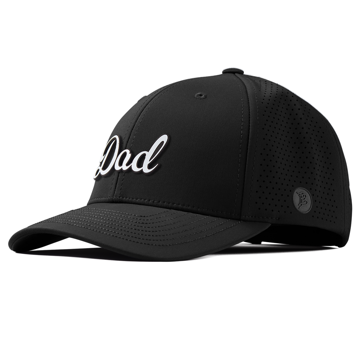 Dad Script Hat Dad Script Curved Elite – Branded Bills