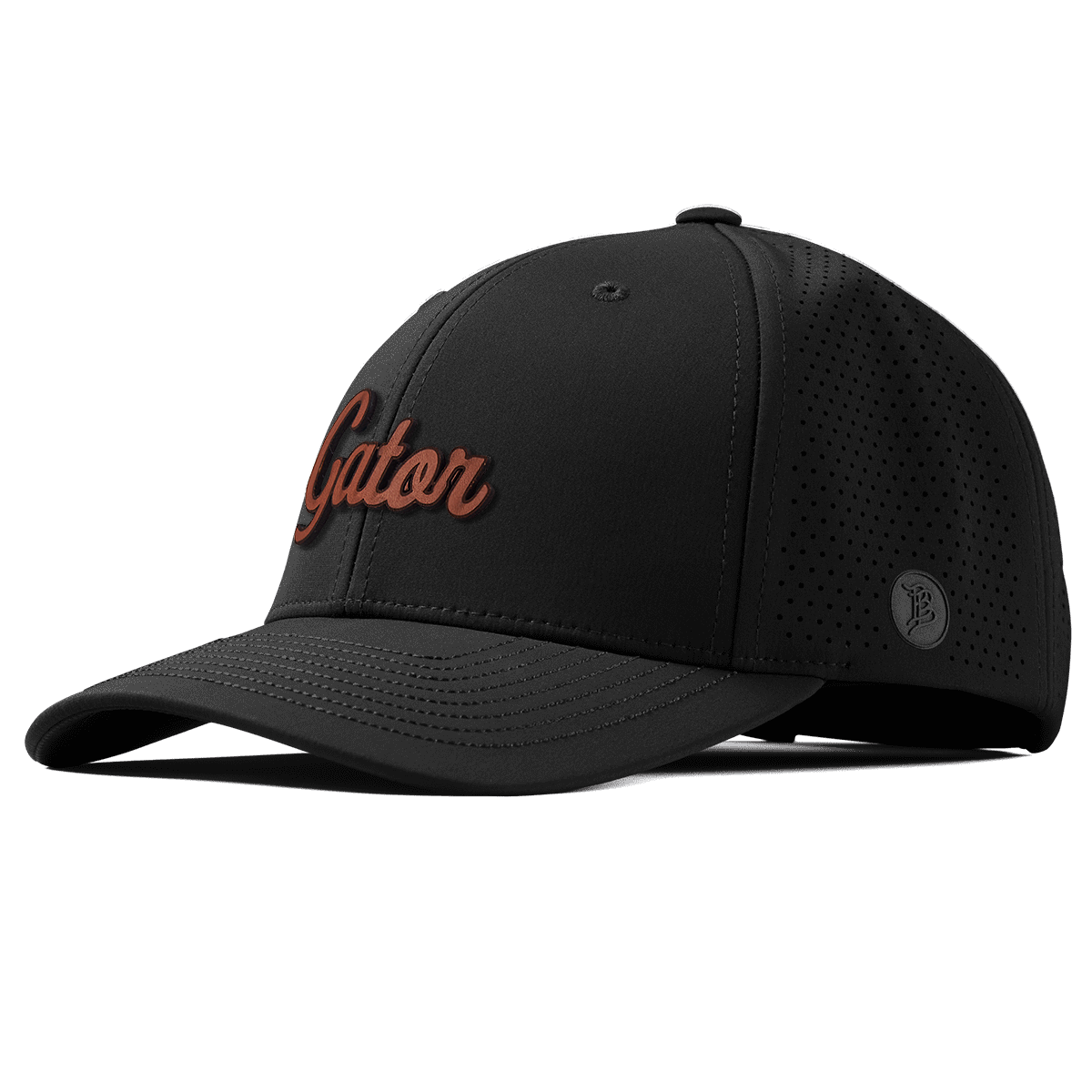 Gator Script Tan Elite Curved Black