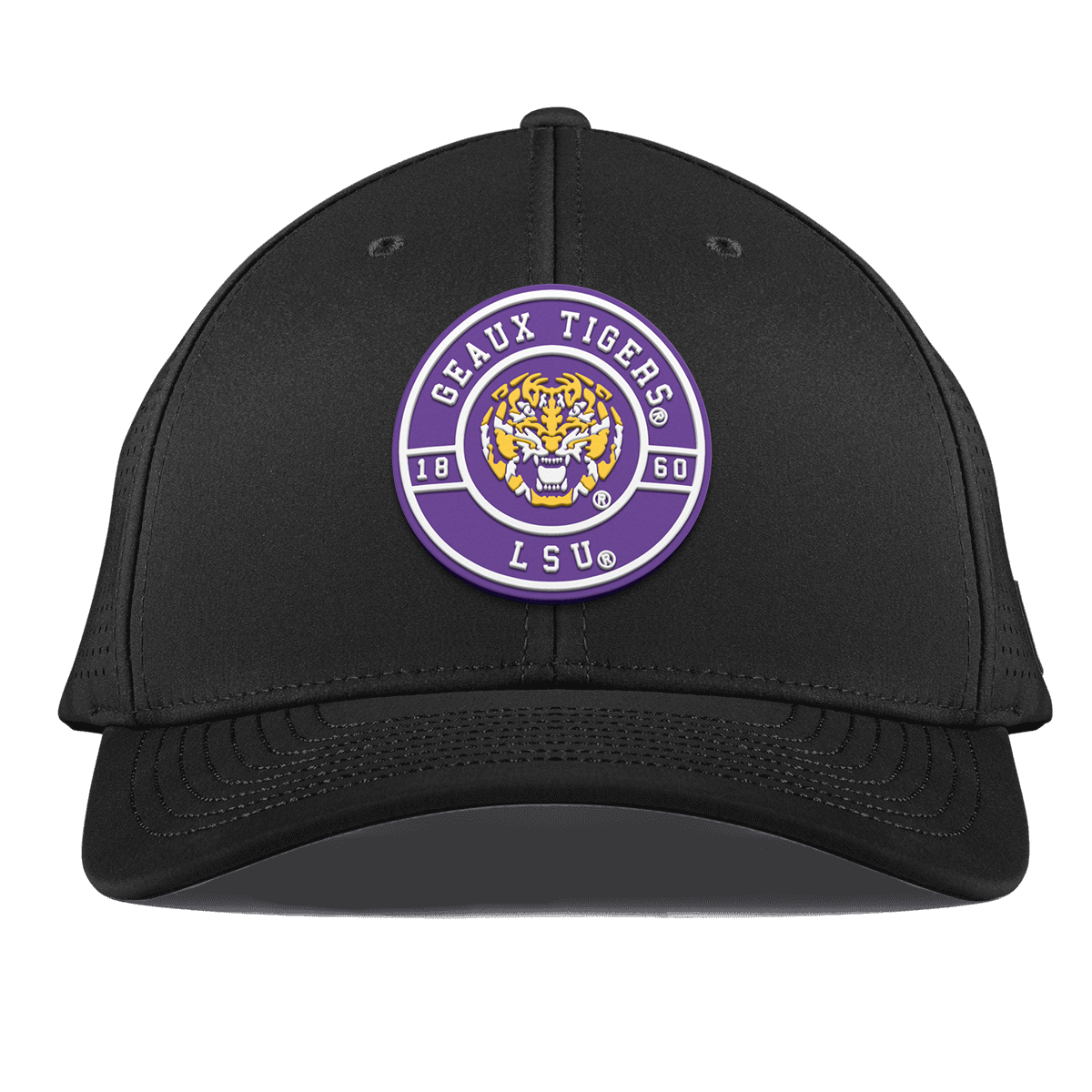 Louisiana State University "Geaux LSU Tigers" Curved Elite Black