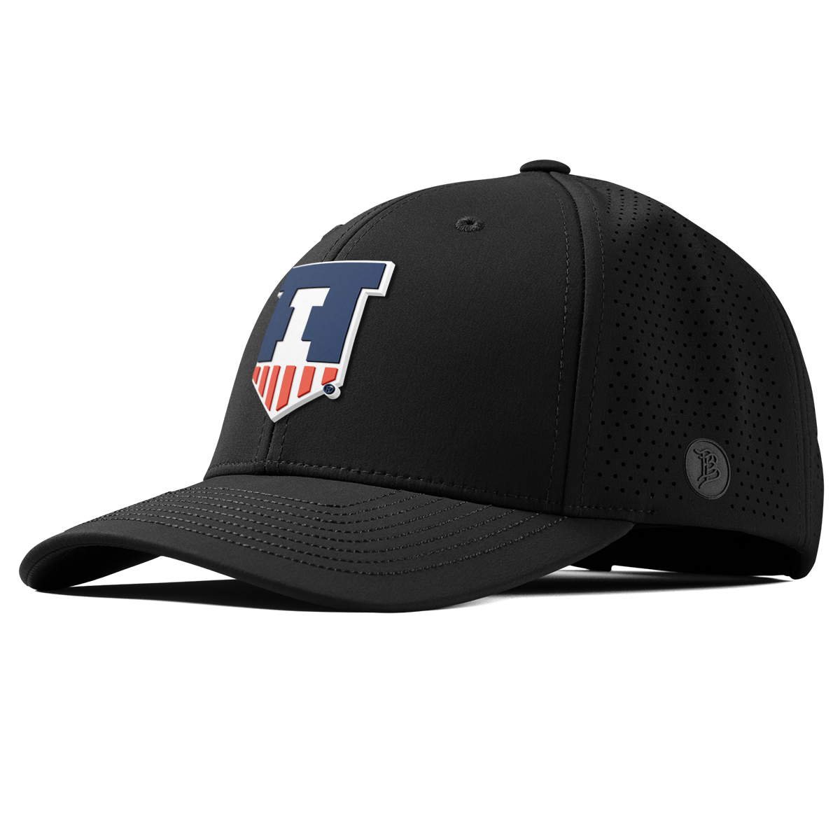 University of Illinois "Illinois Athletics" Curved Elite Black