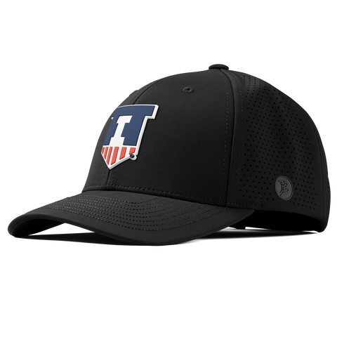 University of Illinois "Illinois Athletics" Curved Elite Black