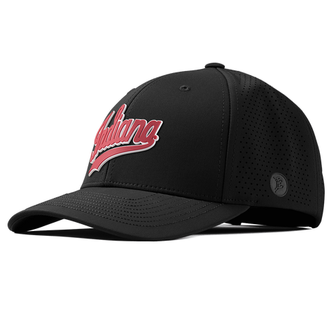 Indiana University "Indiana Script" Curved Elite Black
