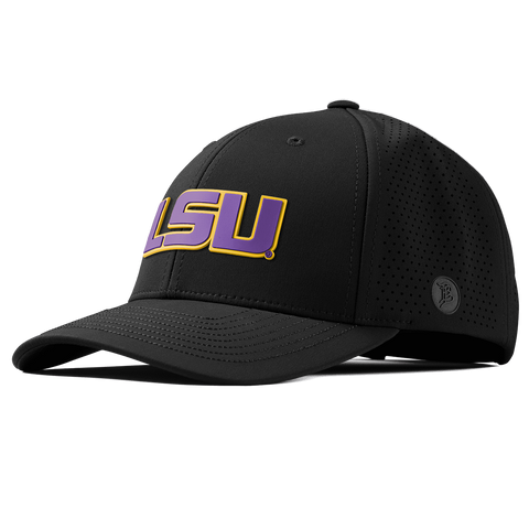 Louisiana State University "LSU Block" Curved Elite Black