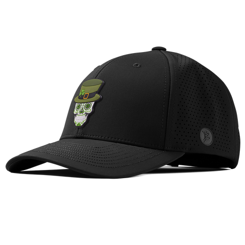 Leprechaun Skull PVC Curved Elite Black