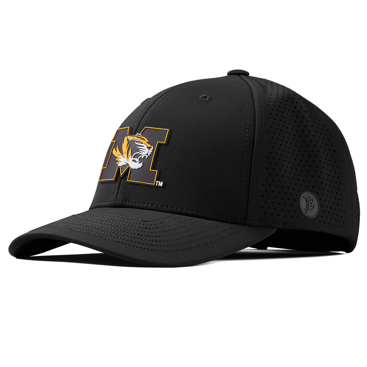 University of Missouri "Missouri M Team Logo" Curved Elite Black