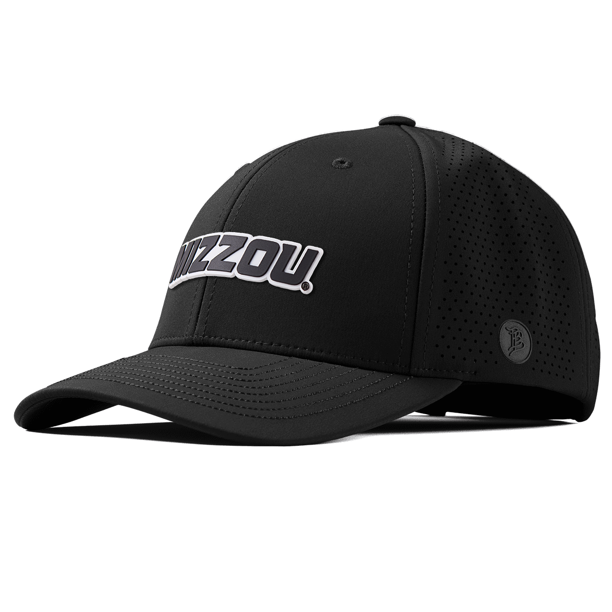 University of Missouri "Mizzou Block" Curved Elite Black