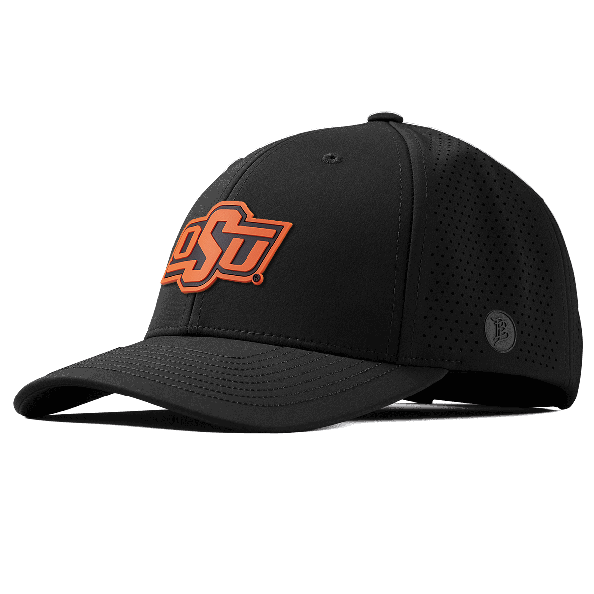 Oklahoma State University "OSU Team Logo" Elite Curved Black 