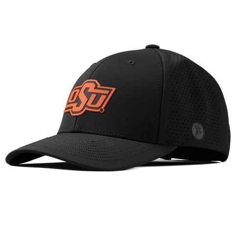 Oklahoma State University "OSU Team Logo" Elite Curved Black 