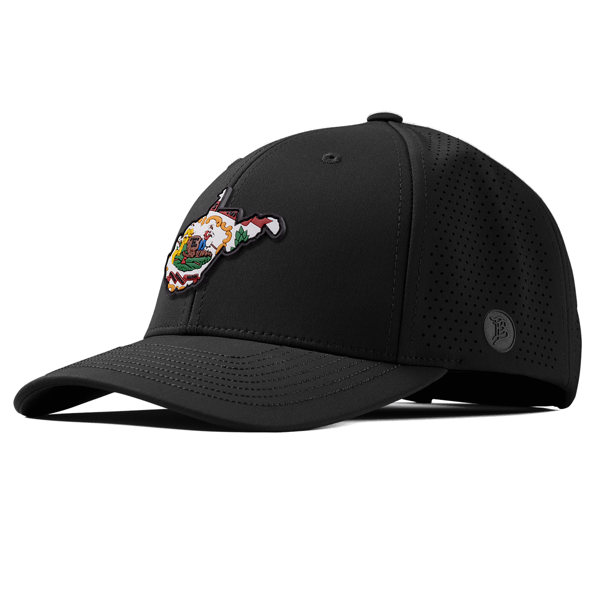 West Virginia 35 PVC Elite Curved Black