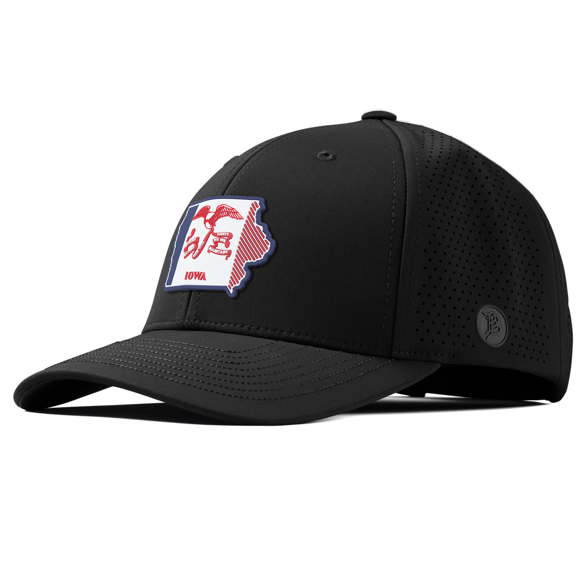 Iowa Patriot Series Elite Curved Black 