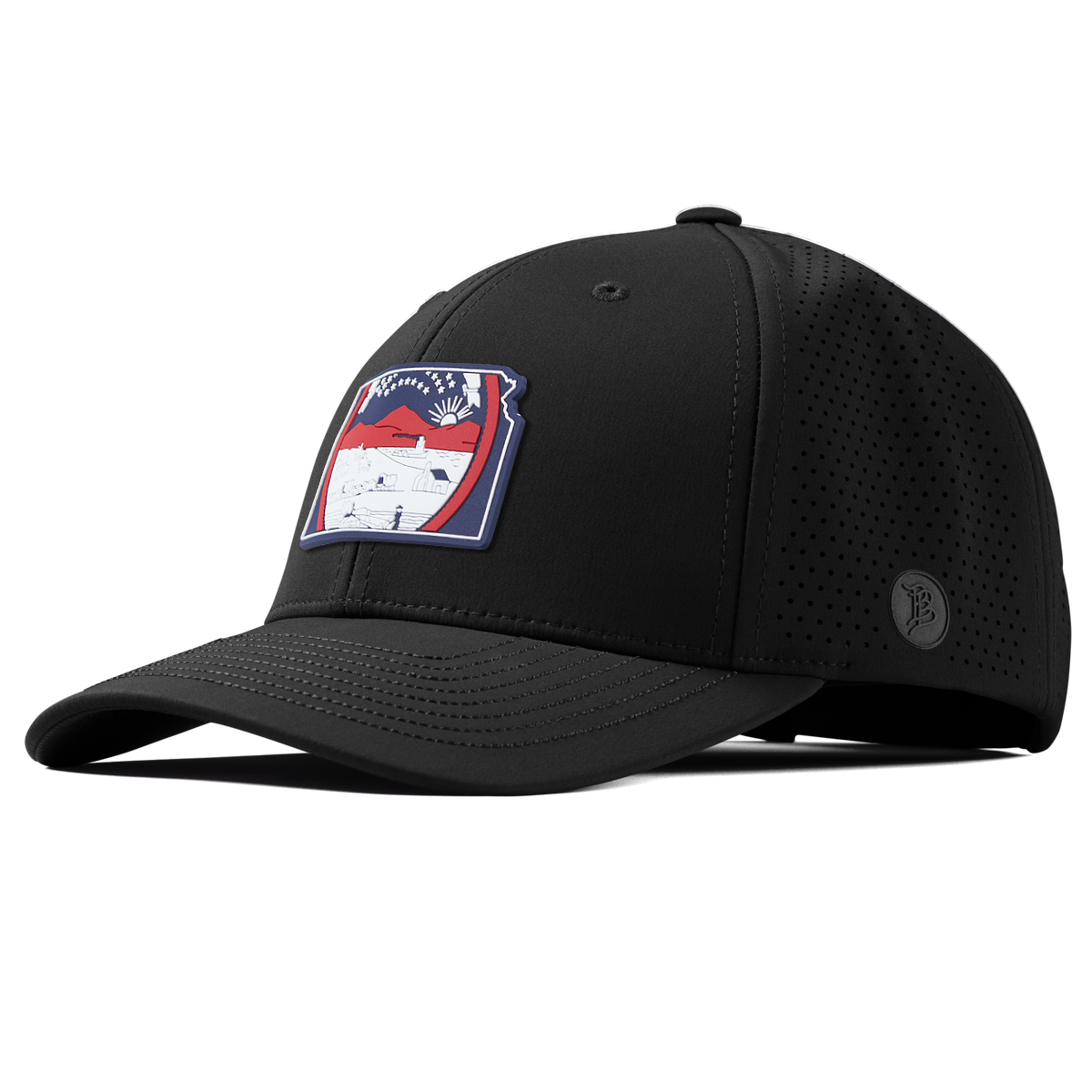 Kansas Patriot Series Elite Curved Black 