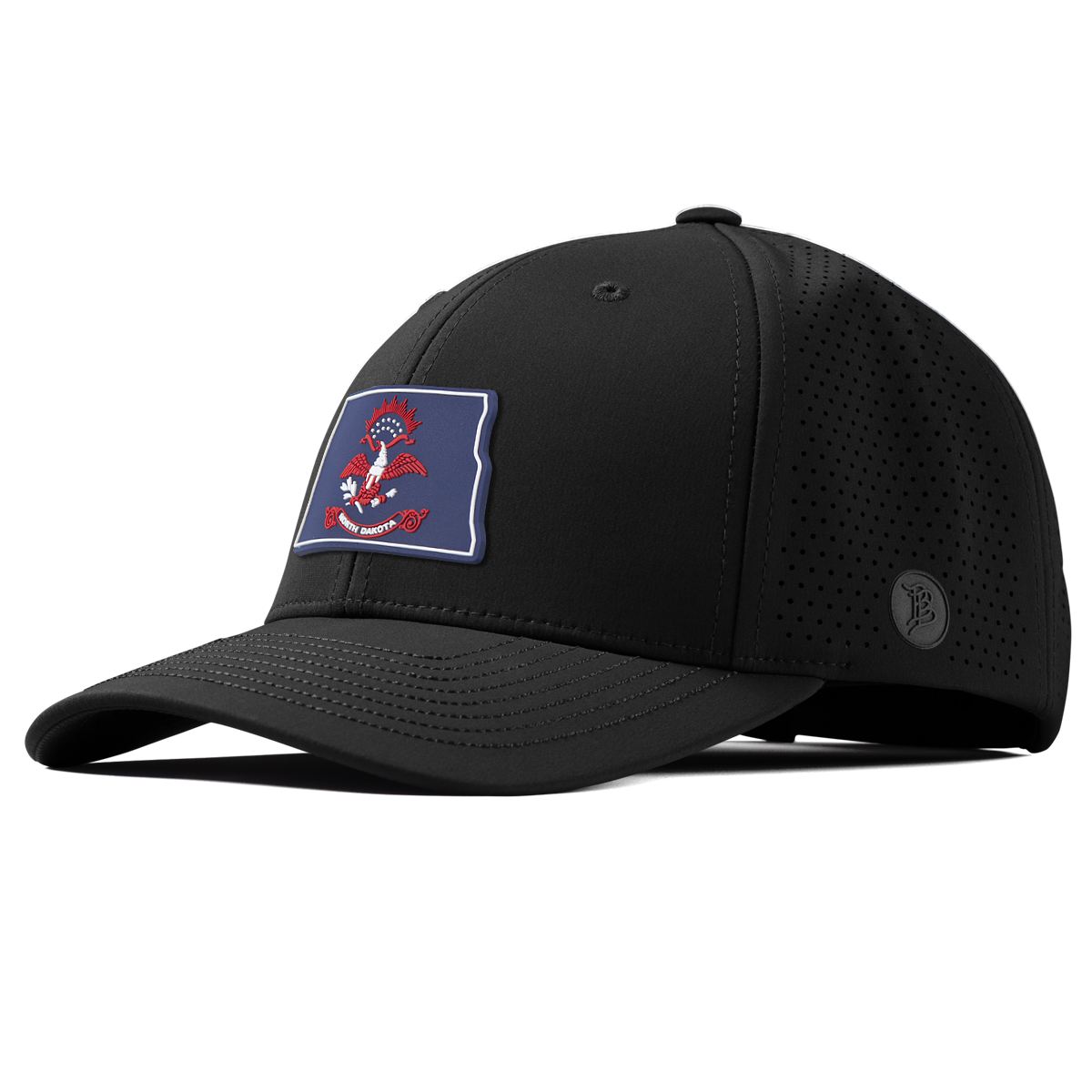 North Dakota Patriot Series Elite Curved Black 