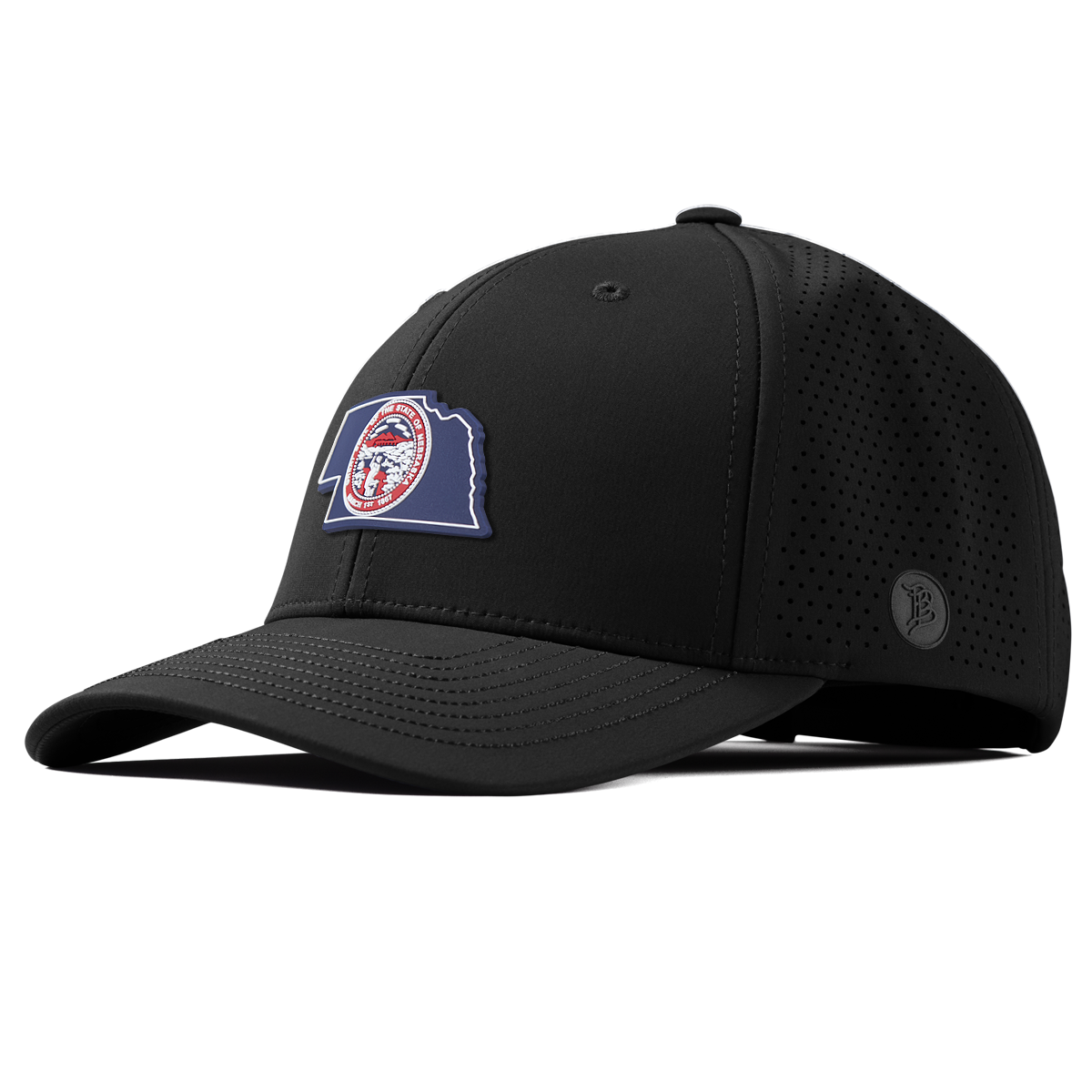 Nebraska Patriot Series Elite Curved Black 