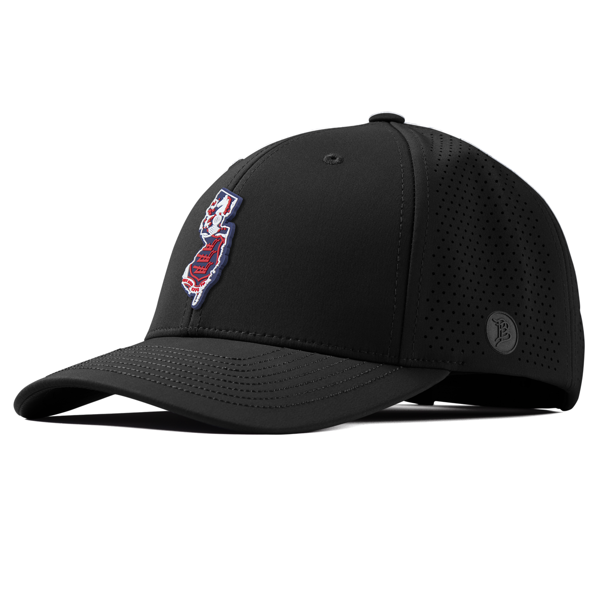 New Jersey Patriot Series Elite Curved Black 