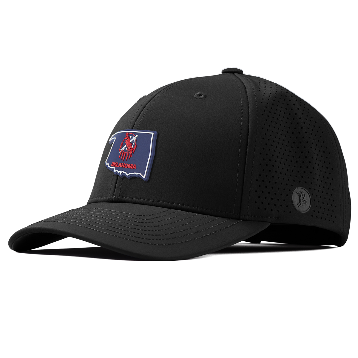 Oklahoma Patriot Series Elite Curved Black 