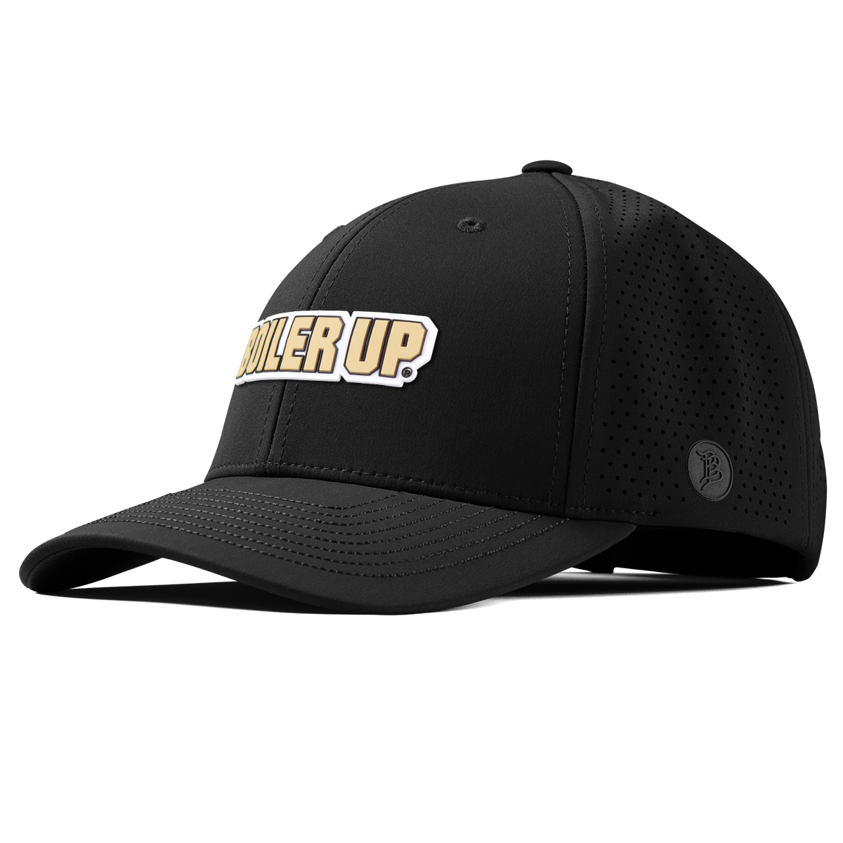 Purdue University "Purdue Boiler Up" Curved Elite Black