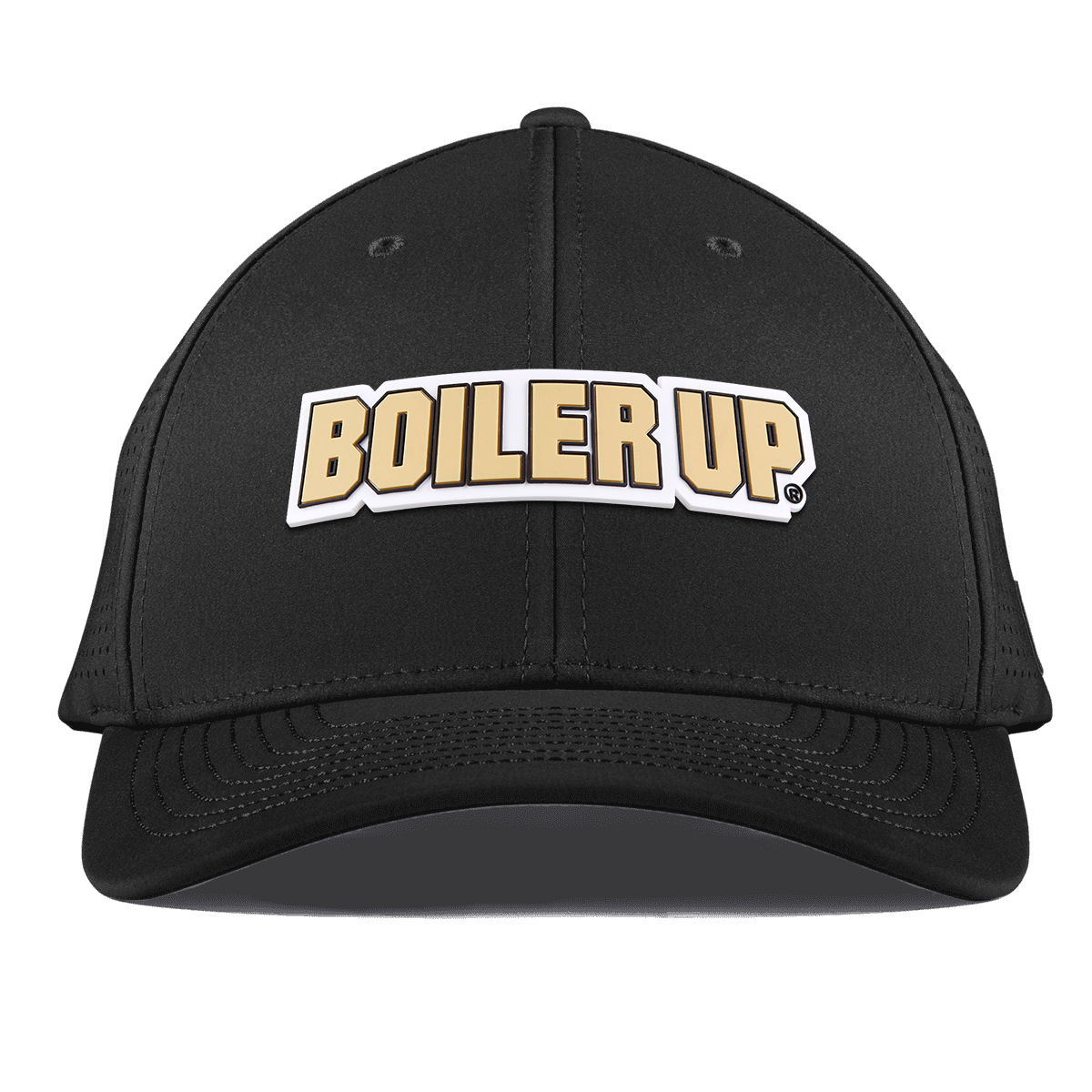 Purdue University "Purdue Boiler Up" Curved Elite Black