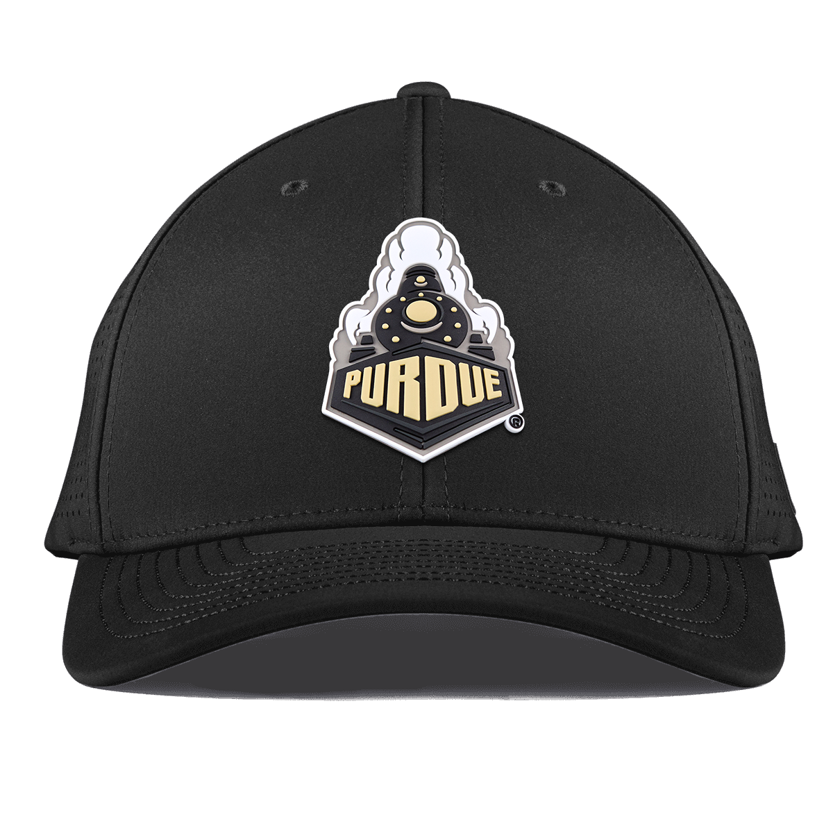 Purdue University "Purdue Team Logo" Curved Elite Black