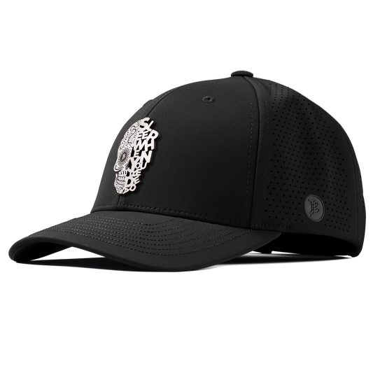 Sleep When You're Dead Skull Elite Curved Black