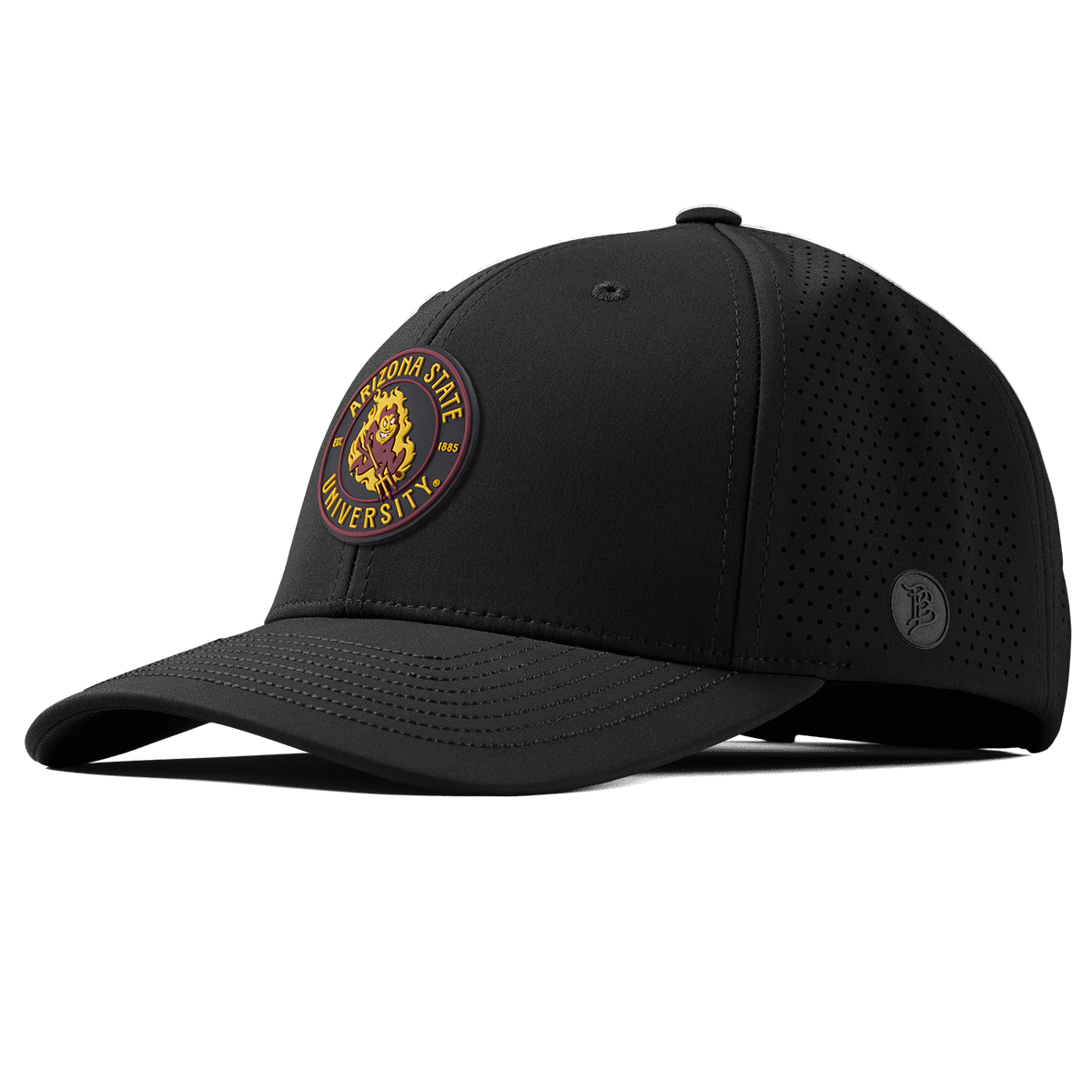 Arizona State University "Sparky's Legacy Dark" Curved Elite Black 