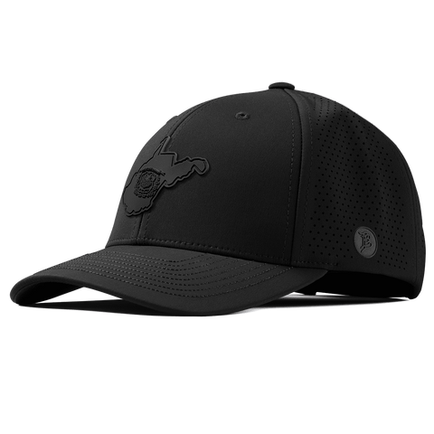 West Virginia Stealth Elite Curved Black