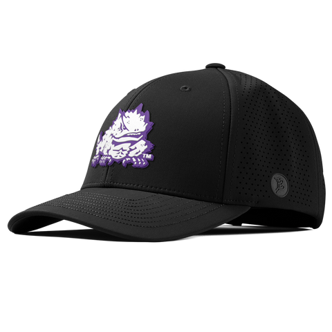 Texas Christian University "TCU Team Logo" Curved Elite Black