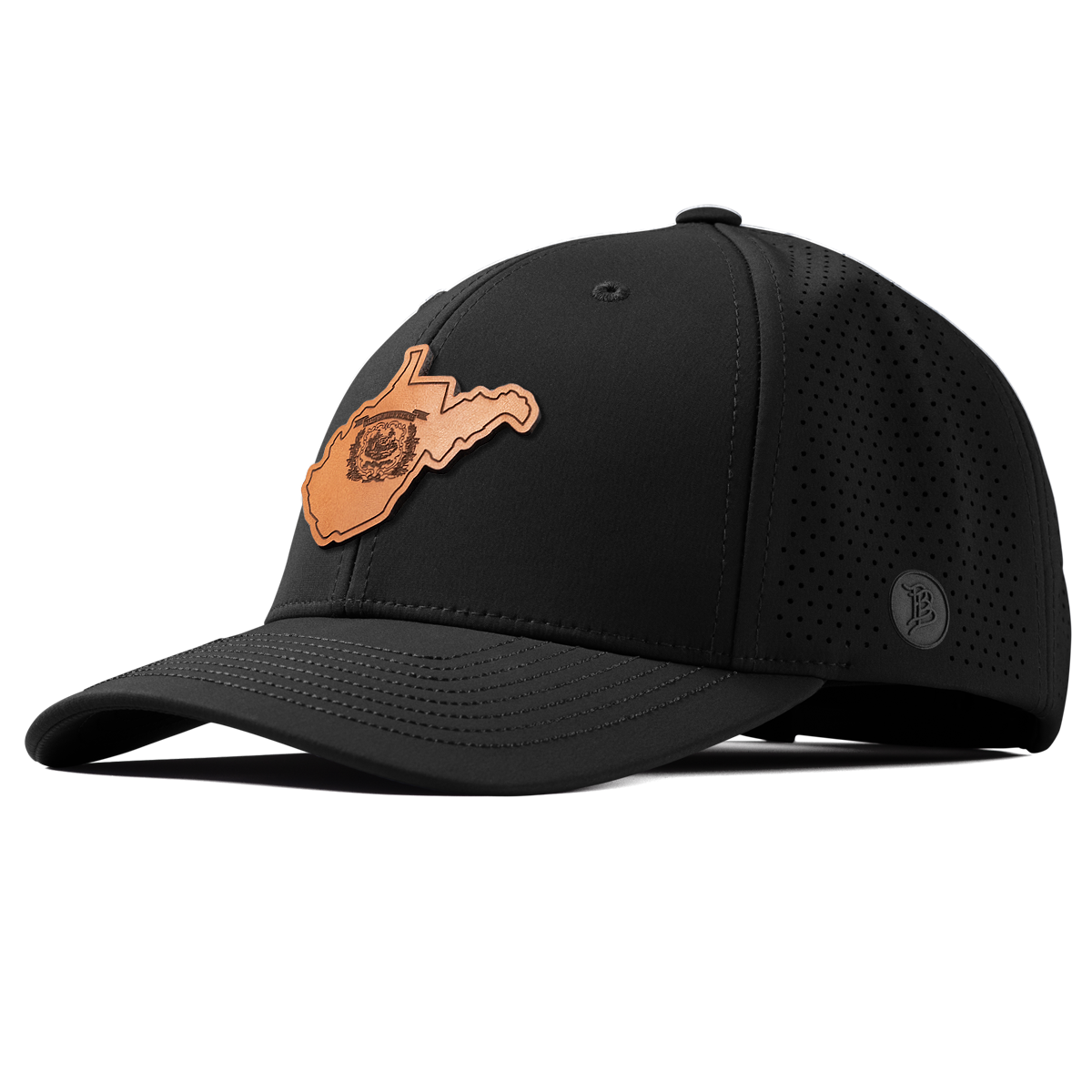 West Virginia 35 Elite Curved Black