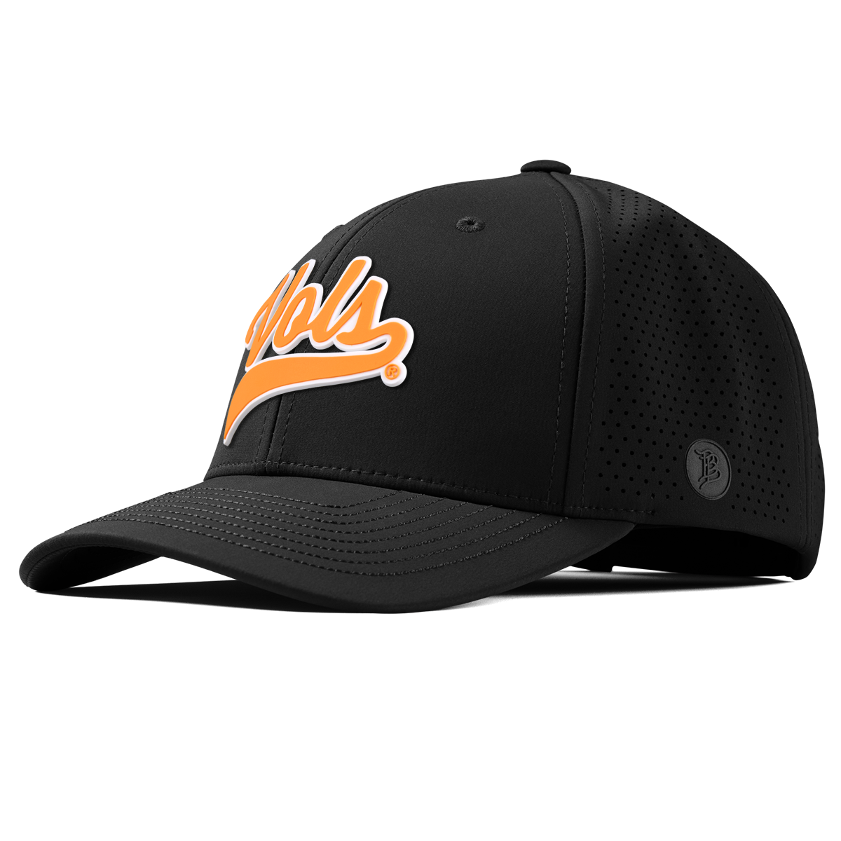 University of Tennessee "Tennessee Vols Script" Curved Elite Black