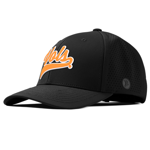 University of Tennessee "Tennessee Vols Script" Curved Elite Black