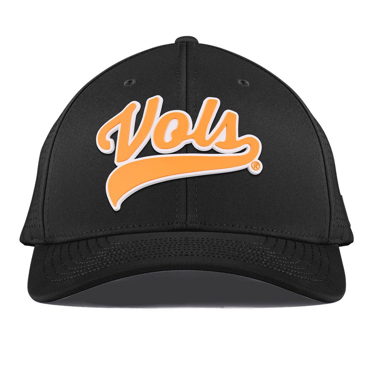 University of Tennessee "Tennessee Vols Script" Curved Elite Black