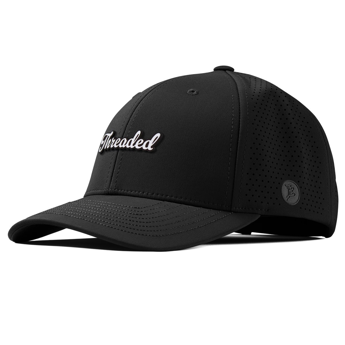 Threaded Script Curved Elite Black