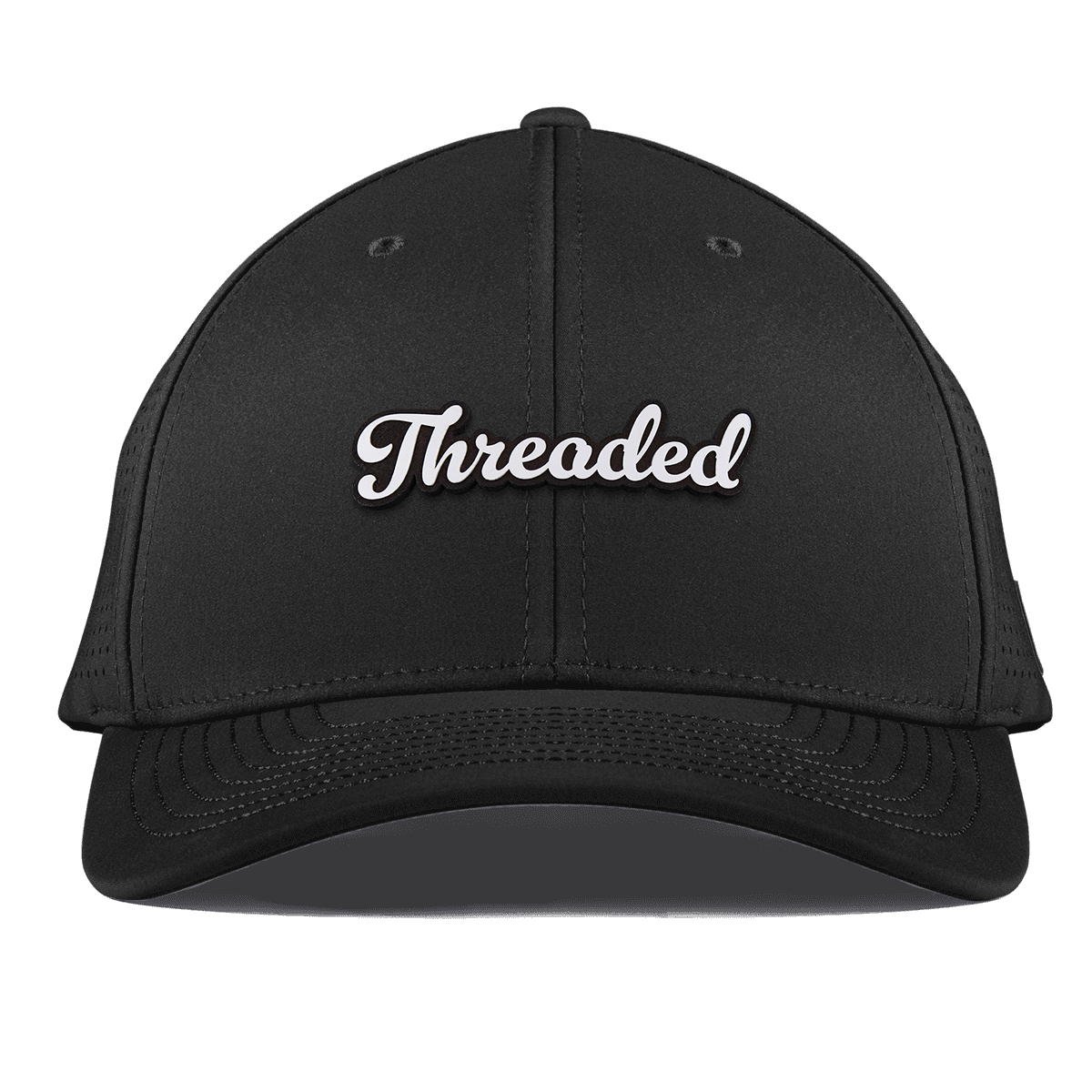 Threaded Script Curved Elite Black