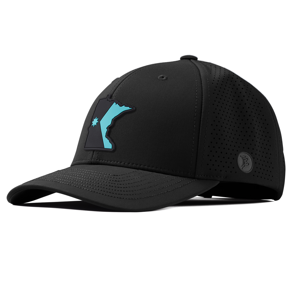 Minnesota Turquoise Elite Curved Black