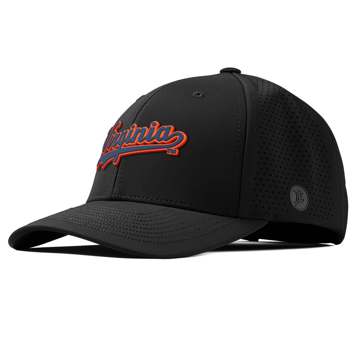 University of Virginia "Virginia Script" Curved Elite Black