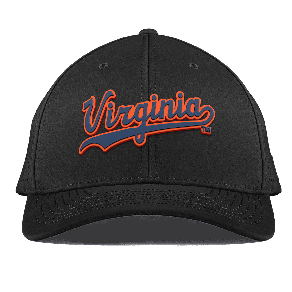 University of Virginia "Virginia Script" Curved Elite Black