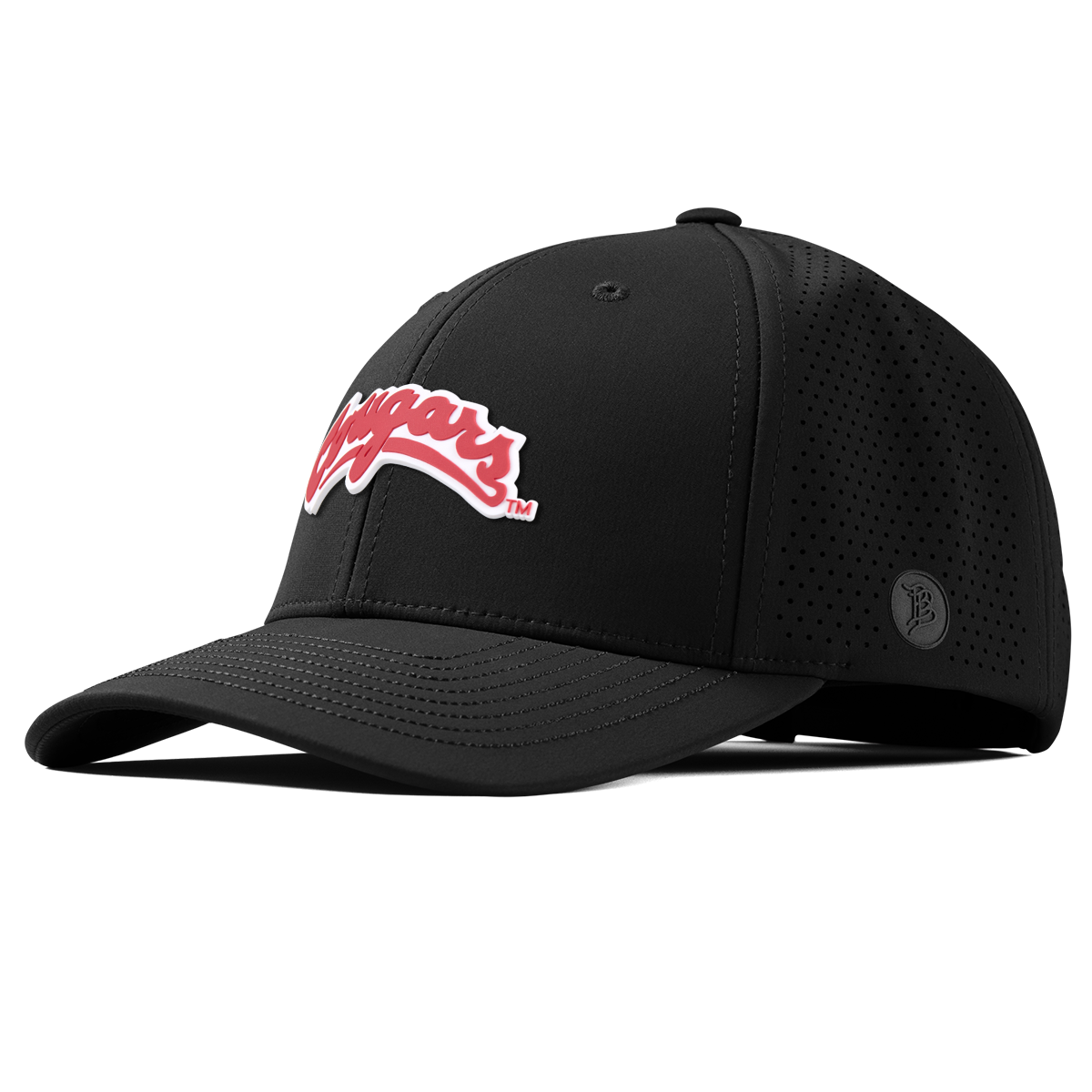 Washington State University "Washington State Cougars Script" Curved Elite Black