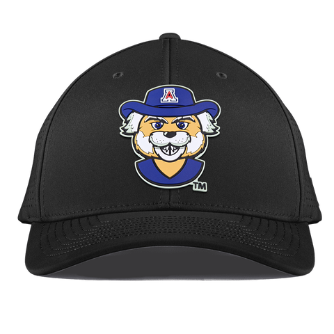 University of Arizona "Wilbur The Wildcat" Curved Elite Black