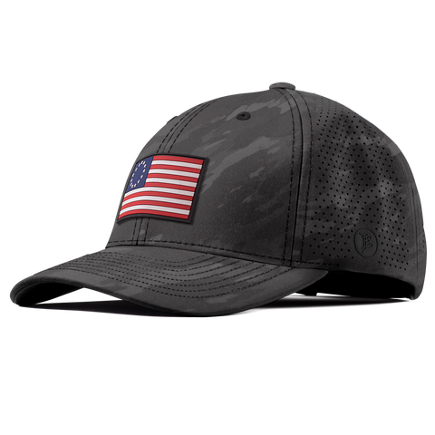 1776 PVC Elite Curved Charcoal Camo