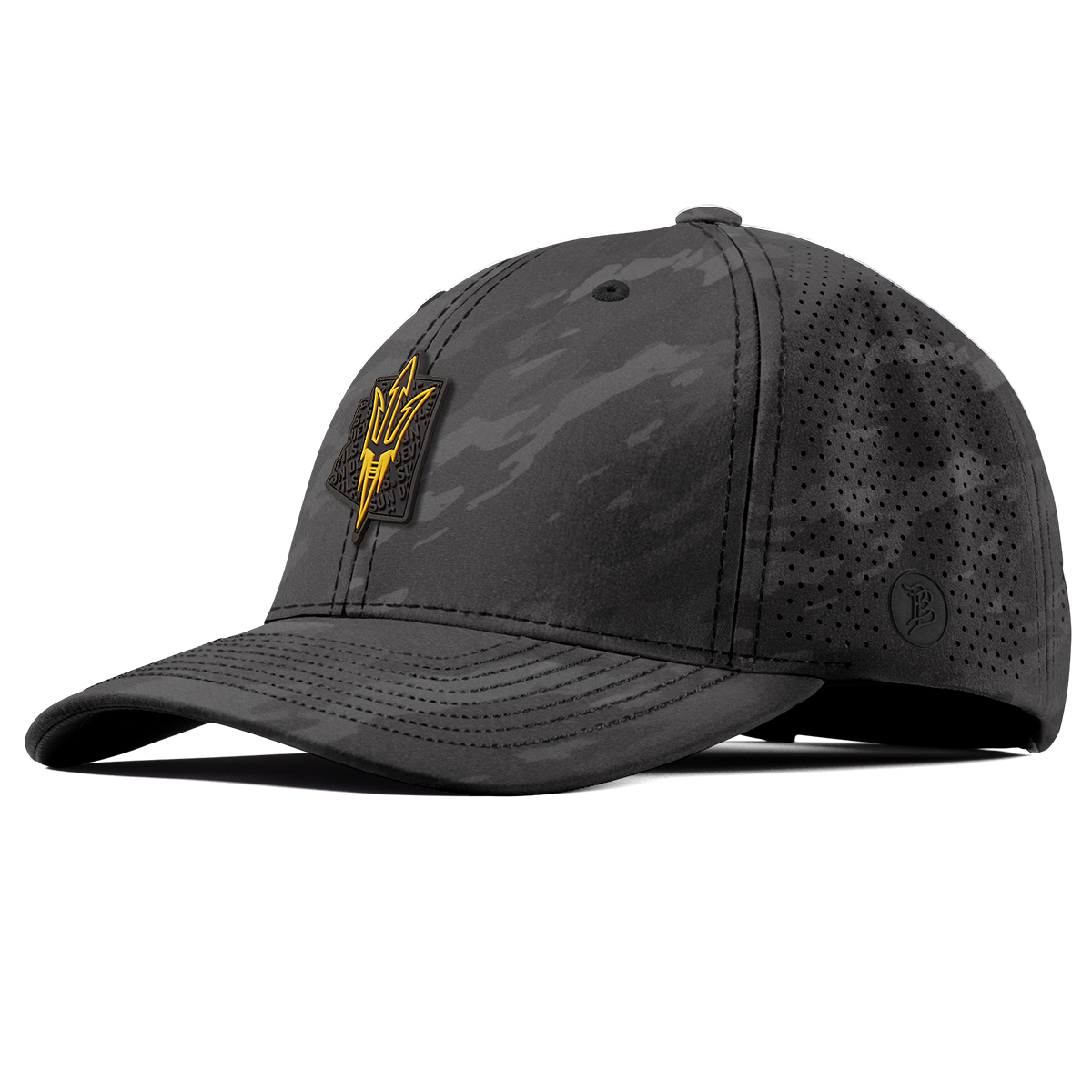Arizona State University "ASU Pitchfork" Elite Curved Charcoal Camo
