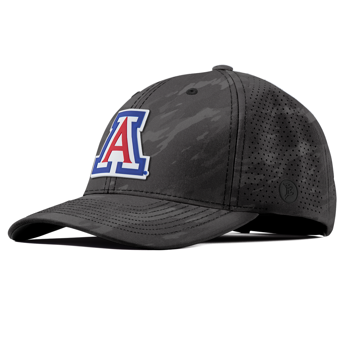 University of Arizona "Arizona Block" Elite Curved CHarcoal Camo