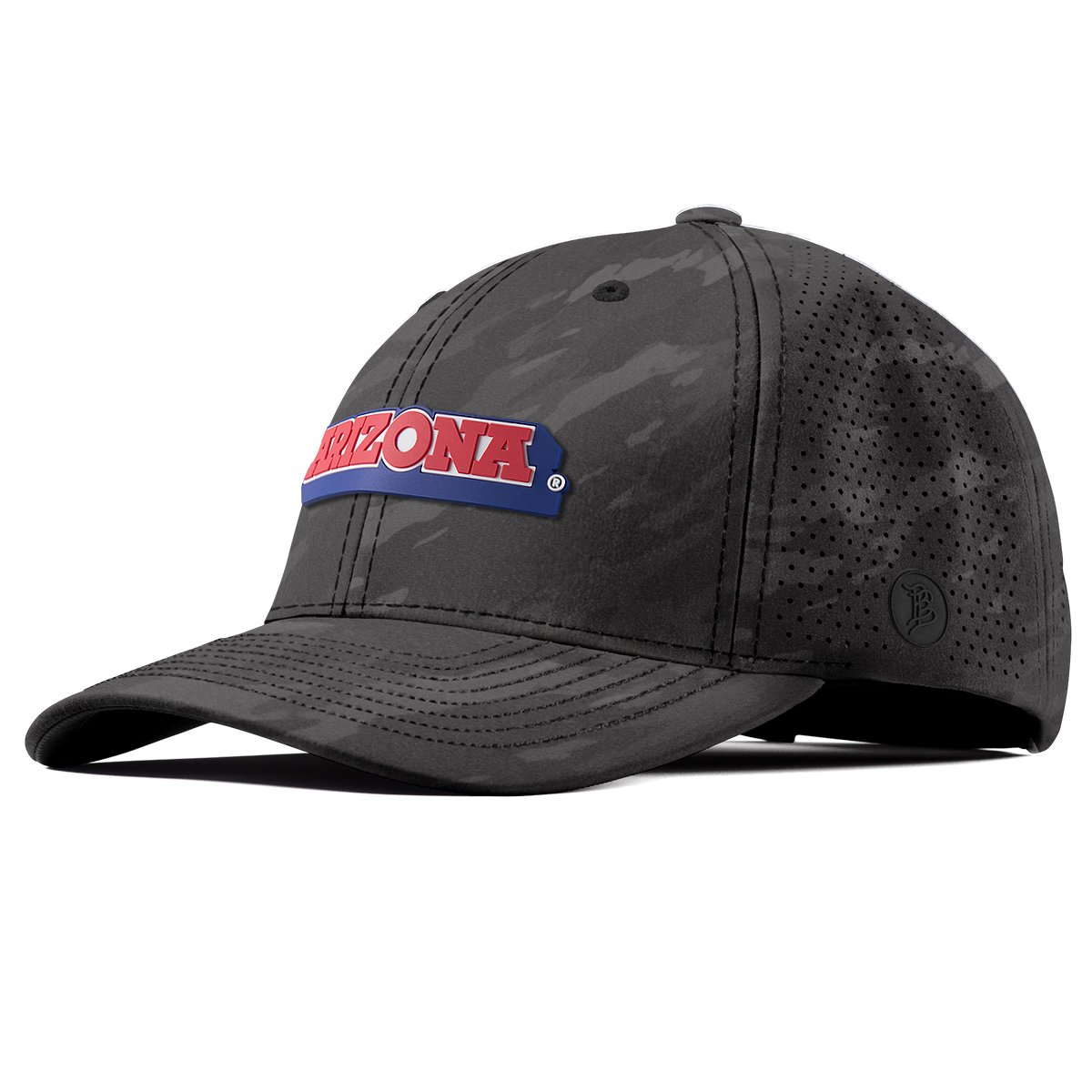 University of Arizona "Arizona Collegiate" Curved Elite Back Charcoal Camo