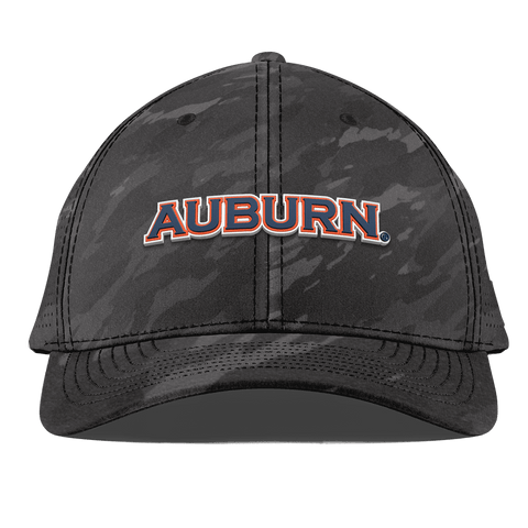 Auburn University "Auburn Block" Curved Elite Charcoal Camo