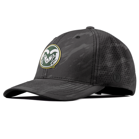 Colorado State University "Colorado State Team Logo" Elite Curved Charcoal Camo