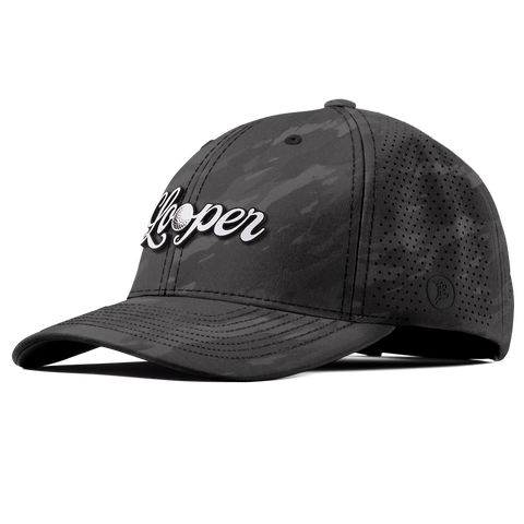 Looper Elite Curved Charcoal Camo 