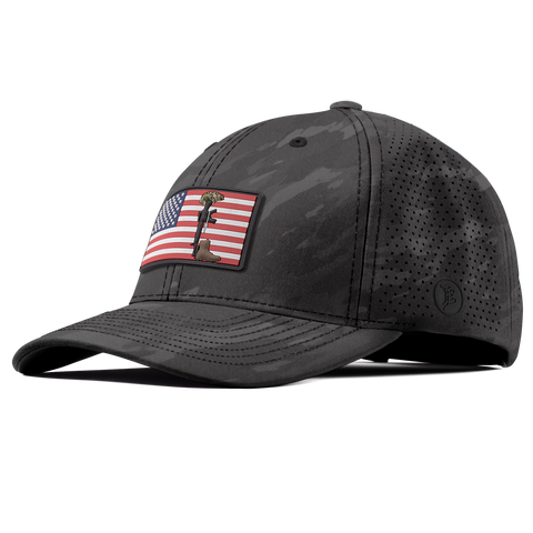 Memorial PVC Curved Elite Charcoal Camo