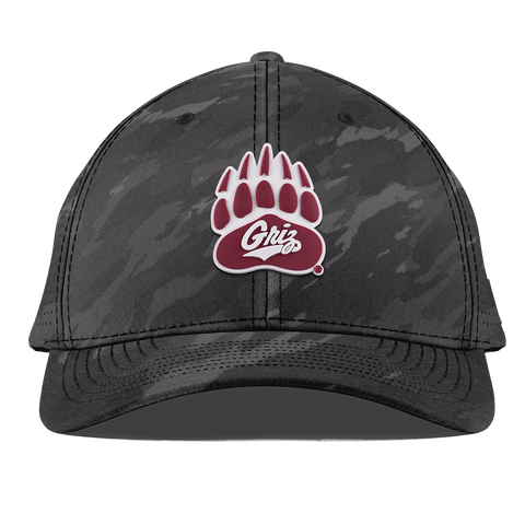 University of Montana "Montana Grizz" Curved Elite Charcoal Camo