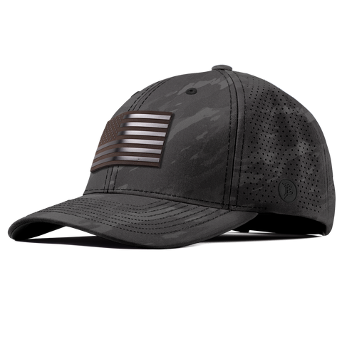 Old Glory Midnight Elite Curved Charcoal Camo